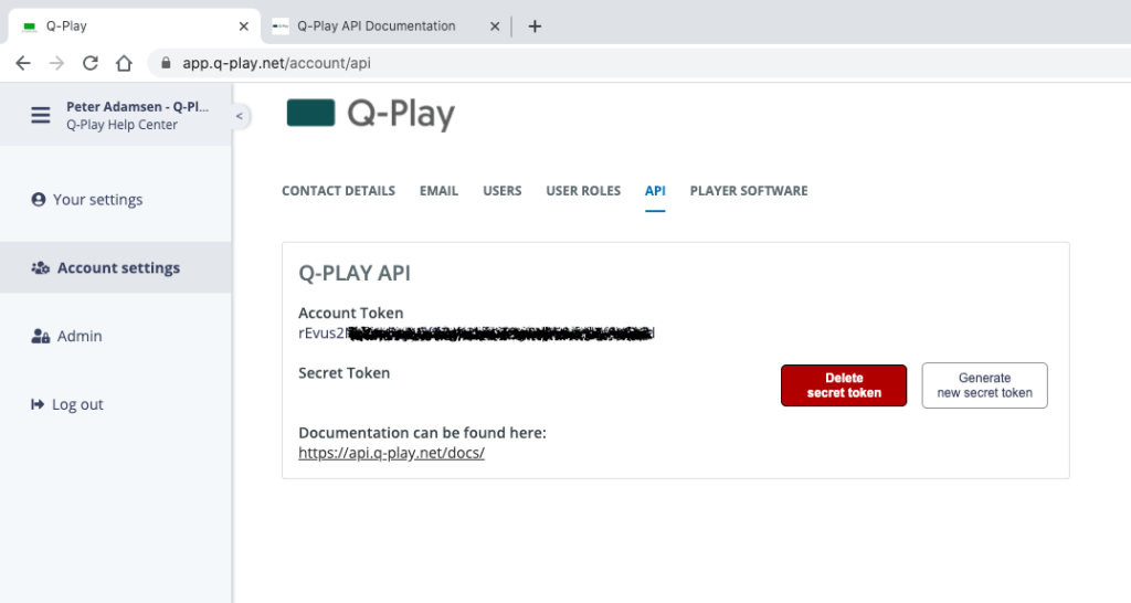 The Q-Play API has been updated
