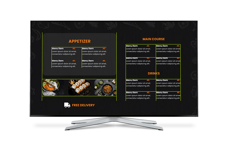 TV med menu