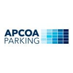 APCOA logo on white background.