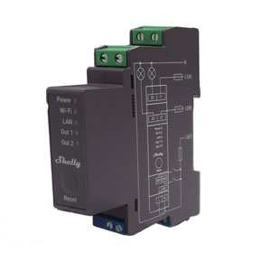 IOT DIN 1 Phase device for power management.