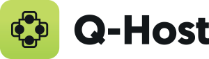 Logo Q-Host - Horizontal