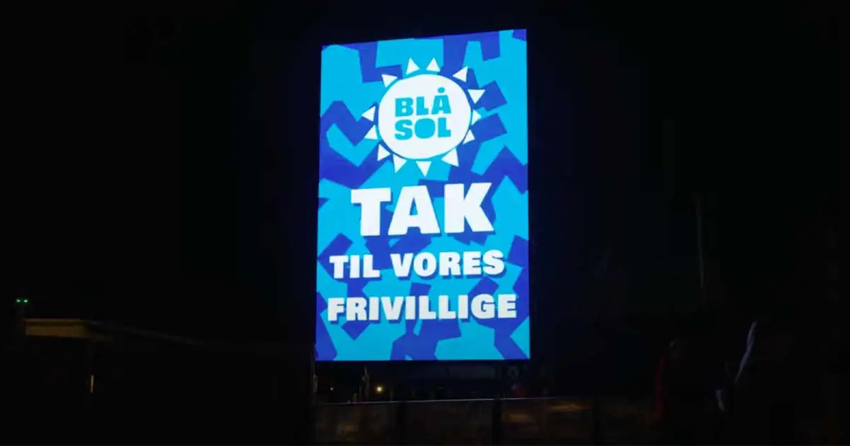 Blå sol